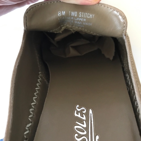 Aerosoles Two Stitchy slip-on suede kitten heels - Picture 8 of 8